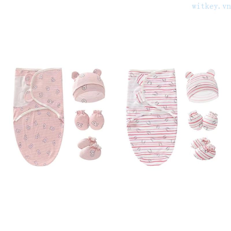 Chăn Quấn Em Bé Bằng Cotton Phong Cách Hồi Giáo Dùng Làm Đạo Cụ Chụp Ảnh