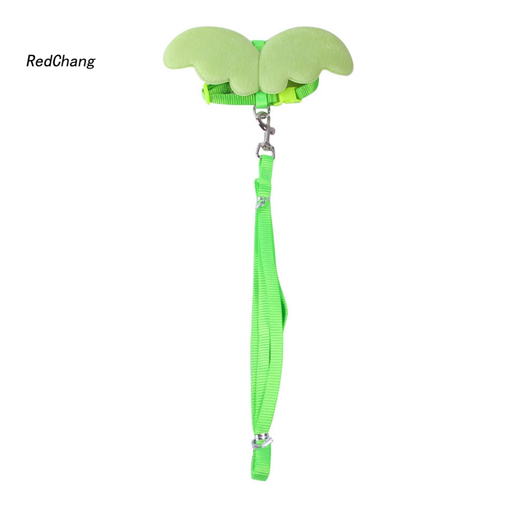 1 Set Dây Nylon Đeo Ngực Dắt Chuột Hamster Đi Dạo Chống Thoát Hình Đôi Cánh Thiên Thần