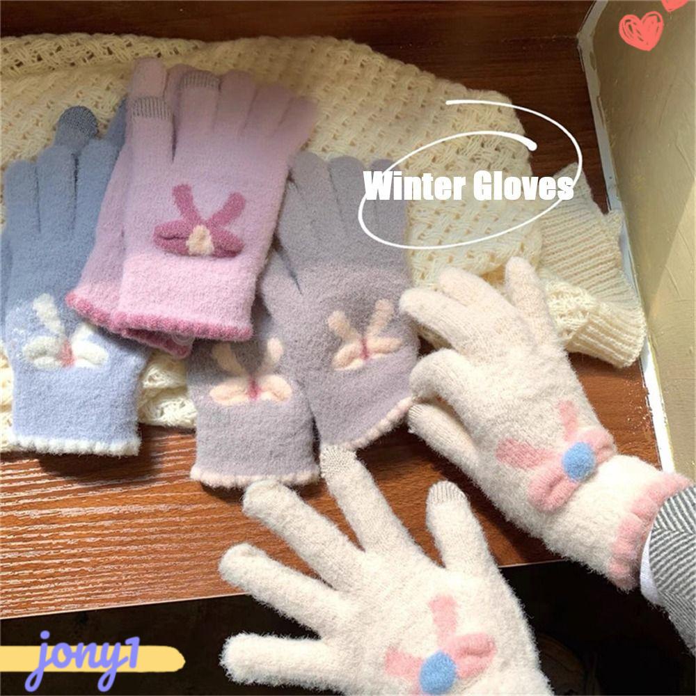 Găng Tay Thời Trang Mùa Đông Có Thể Sử Dụng Màn Hình Cảm Ứng Tiện