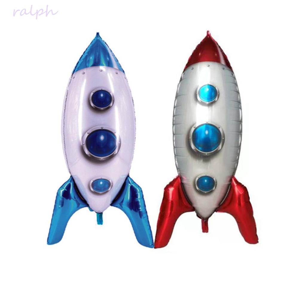 Bong Bóng Lá Nhôm Hình Phi Hành Gia / Tên Lửa Độc Đáo Trang Trí Tiệc