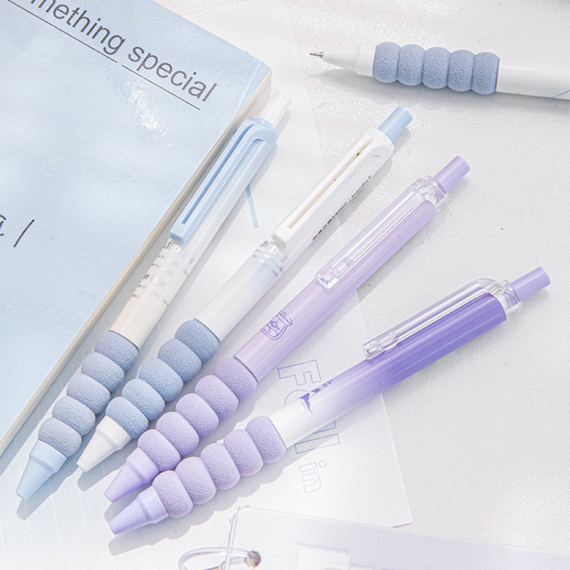 Set 4 Bút Mực Gel Ngòi 0.5mm Có Chi Tiết Dễ Thương
