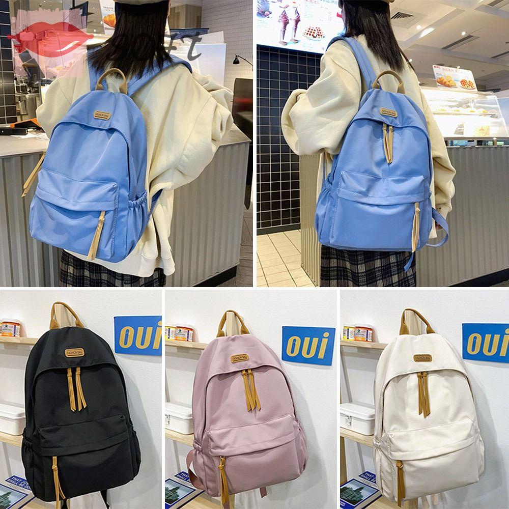 Balo Màu Trơn Cỡ Lớn Thời Trang Cho Nữ