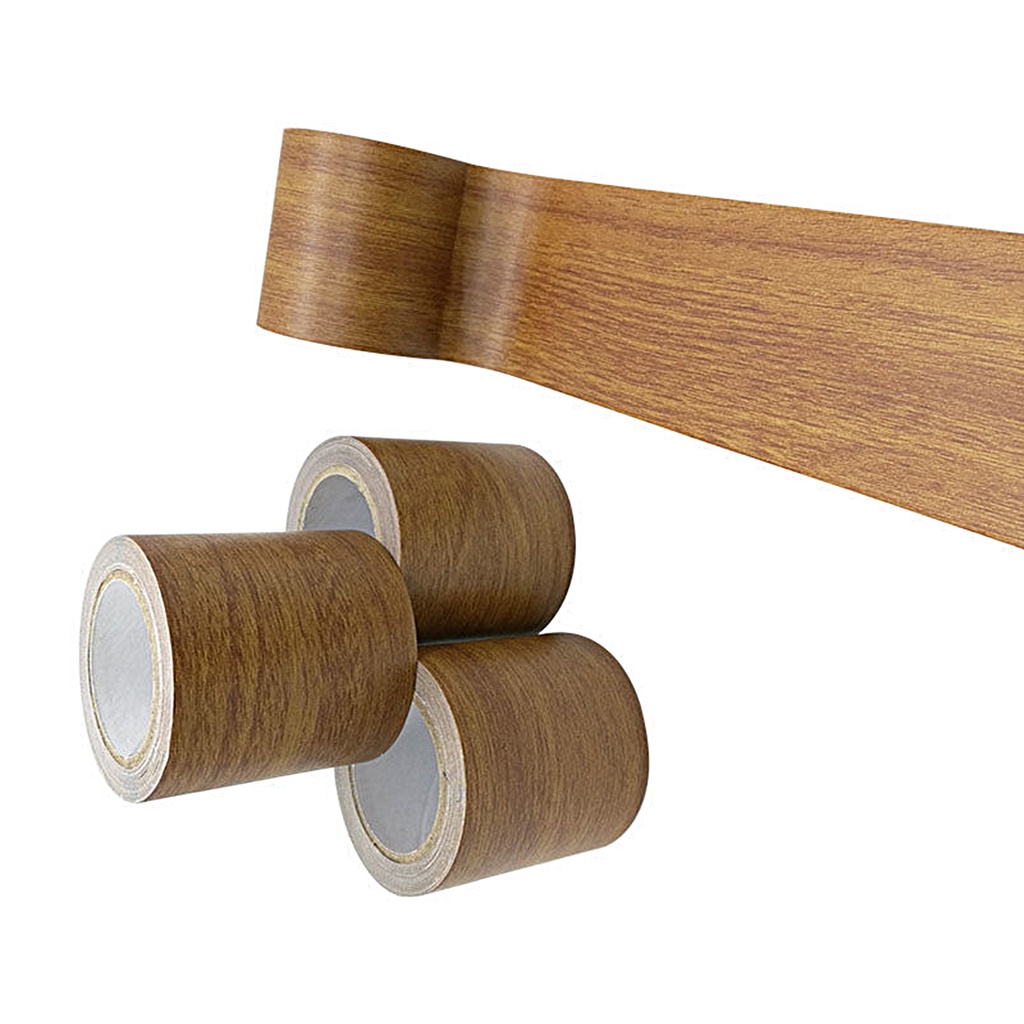 1 Cuộn Băng Dính Sửa Chữa Sàn Nhà Họa Tiết Vân Gỗ Chống Thấm Nước