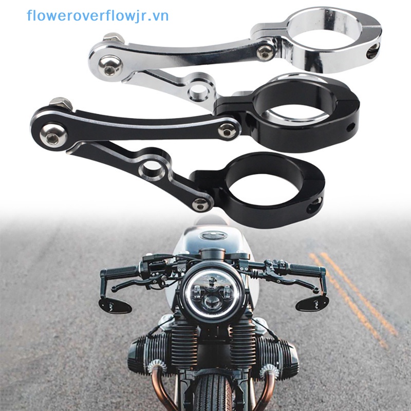 Giá Đỡ Đèn Pha CNC 39mm-41mm Chuyên Dụng Cho Xe Mô Tô Harley Cafe Racer Chopper Bobber