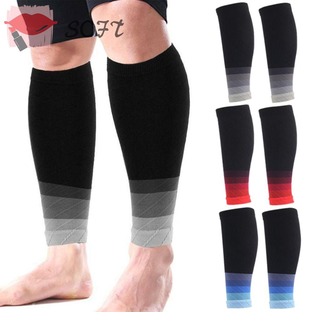 Vớ Nén Ống Chân Thể Thao Mềm Mại Có Túi Dành Cho Chạy Bộ