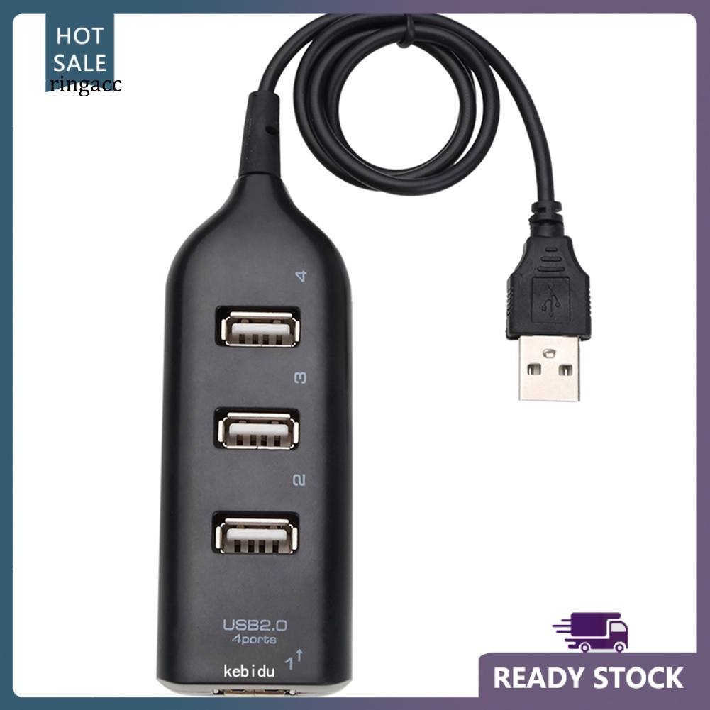 Bộ Chia 4 CổNg USB 2.0 TốC Độ Cao Cho PC / Laptop