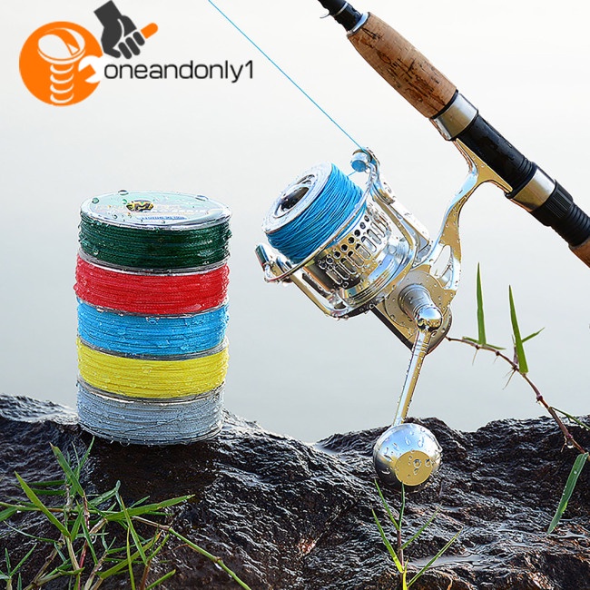 1 Cuộn Dây Câu Cá Bện 4 Sợi Chất Lượng Cao 0.4M 100m#-10# Cuộn Dây Pe Bện 6-100lb Siêu Co Giãn Nhiều Màu