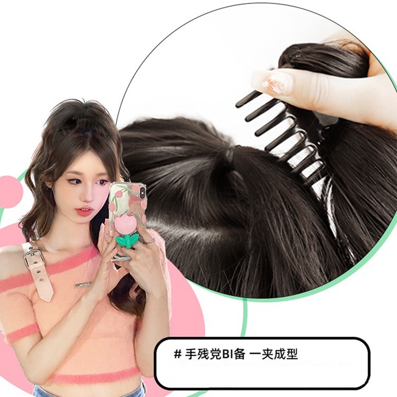 Tóc Giả Xoăn Nhẹ Nhàng Và Gợn Ngọt Ngào Thời Trang Sóng Phong Cách Công Chúa Cho Nữ