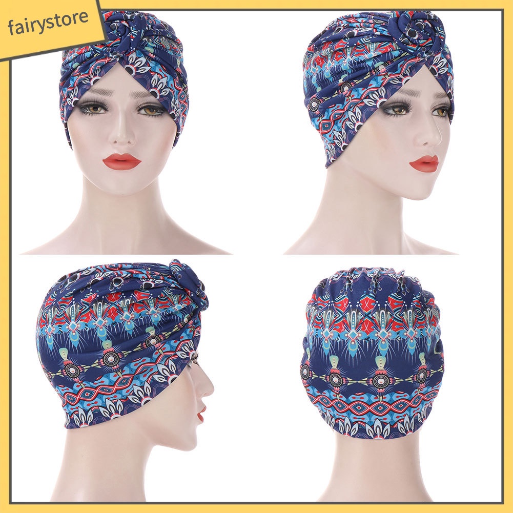 Mũ Turban Xoắn Ốc Nhiều Màu Thời Trang Dành Cho Nữ