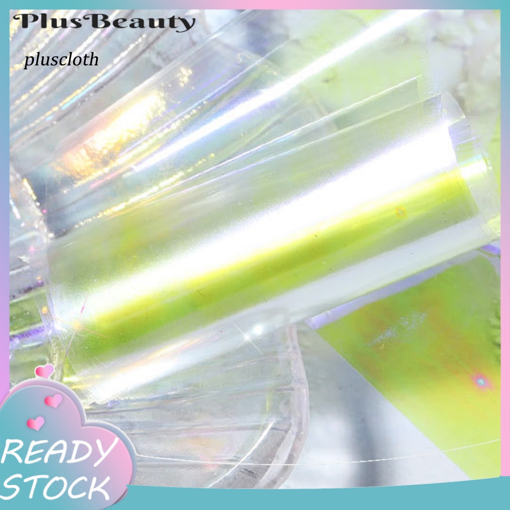 Giấy Bóng Kính Phối Màu Sắc Tươi Sáng Dùng Trang Trí Móng Nghệ Thuật Cho Nữ