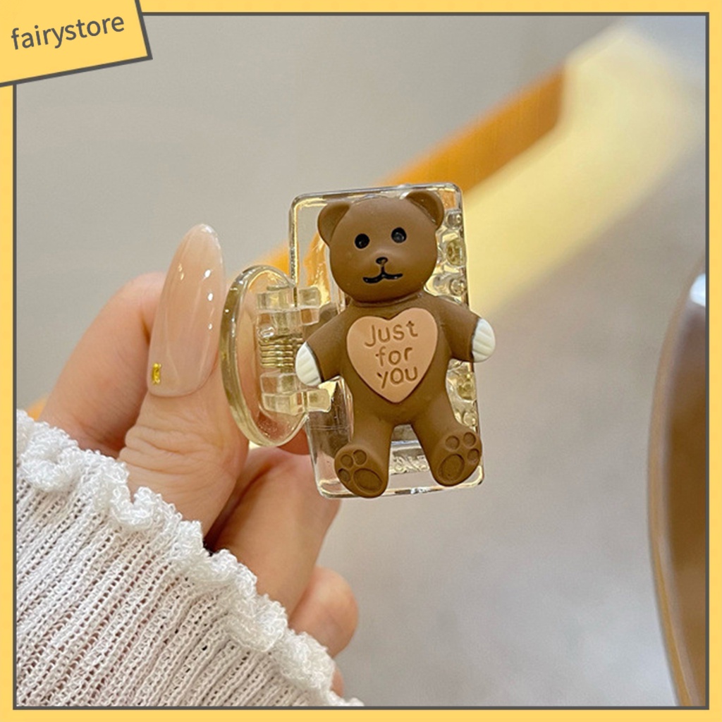 Kẹp Tóc Đuôi Ngựa Cỡ Nhỏ Màu Trong Suốt Dễ Thương