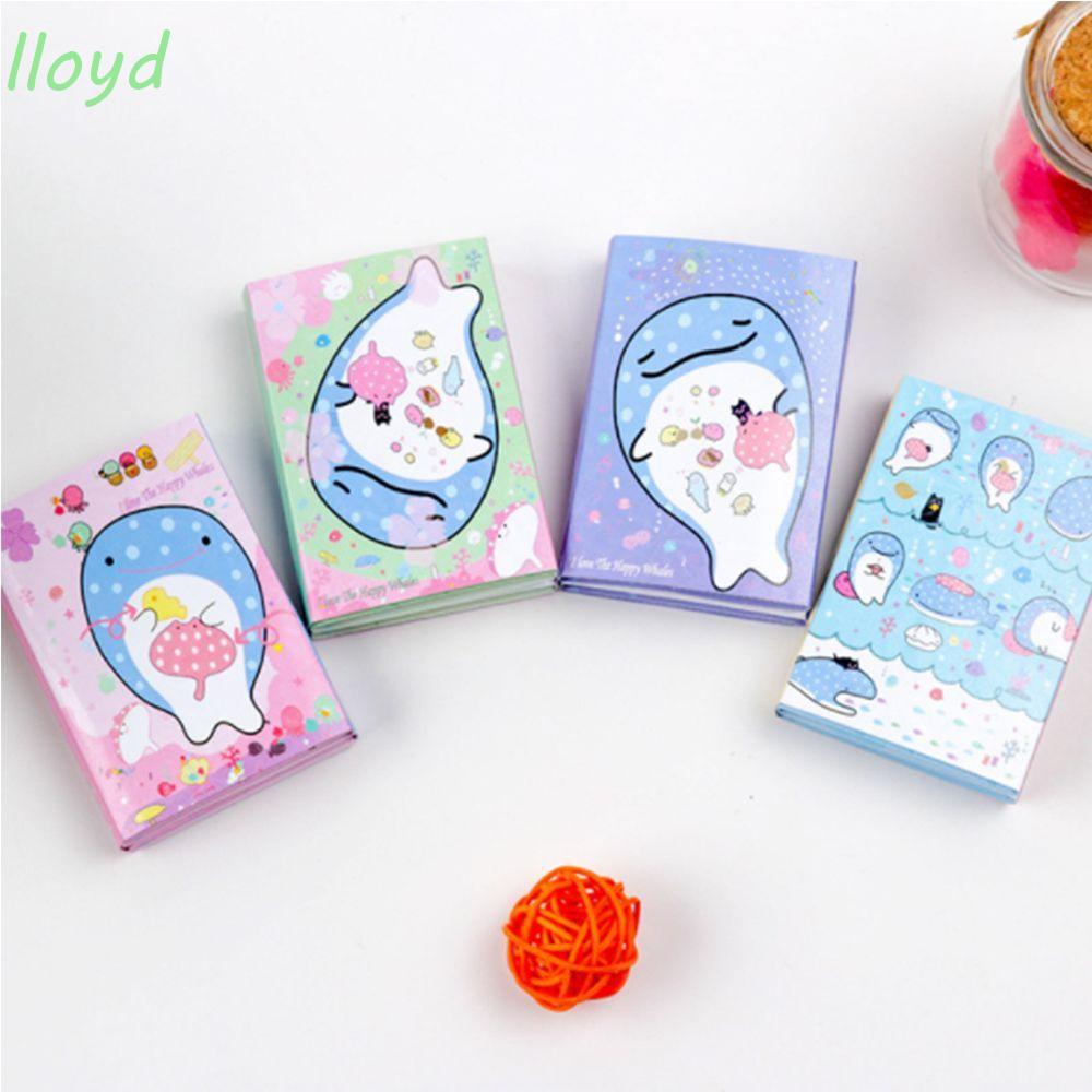 Lloyd Đánh Dấu Trang Sách Di Động Họa Tiết Kawaii Dễ Thương Có Thể Gập Lại Dùng Trong Văn Phòng