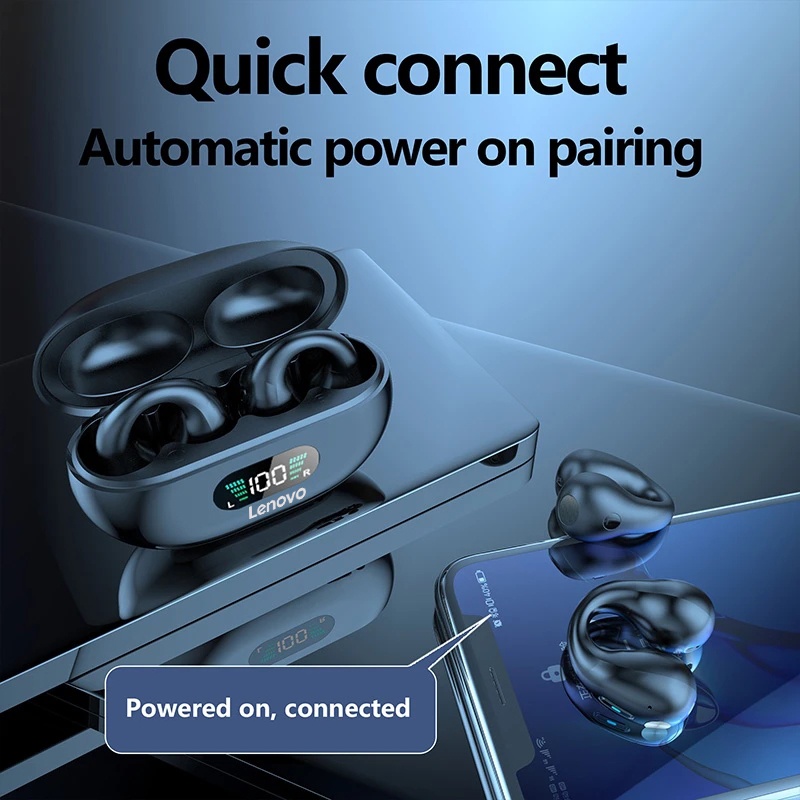 Tai Nghe Nhét Tai Thể Thao Không Dây Kết Nối Bluetooth LENOVO