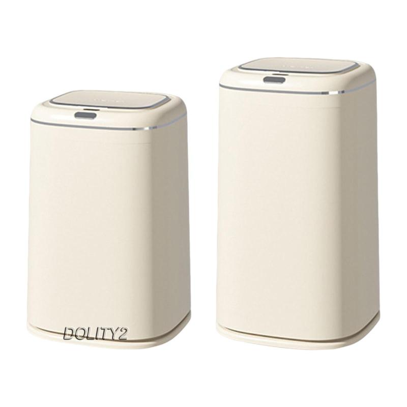 [Dolity2] Thùng Rác Không Cần Chạm Có Nắp Cho Nhà Vệ Sinh Gia Đình