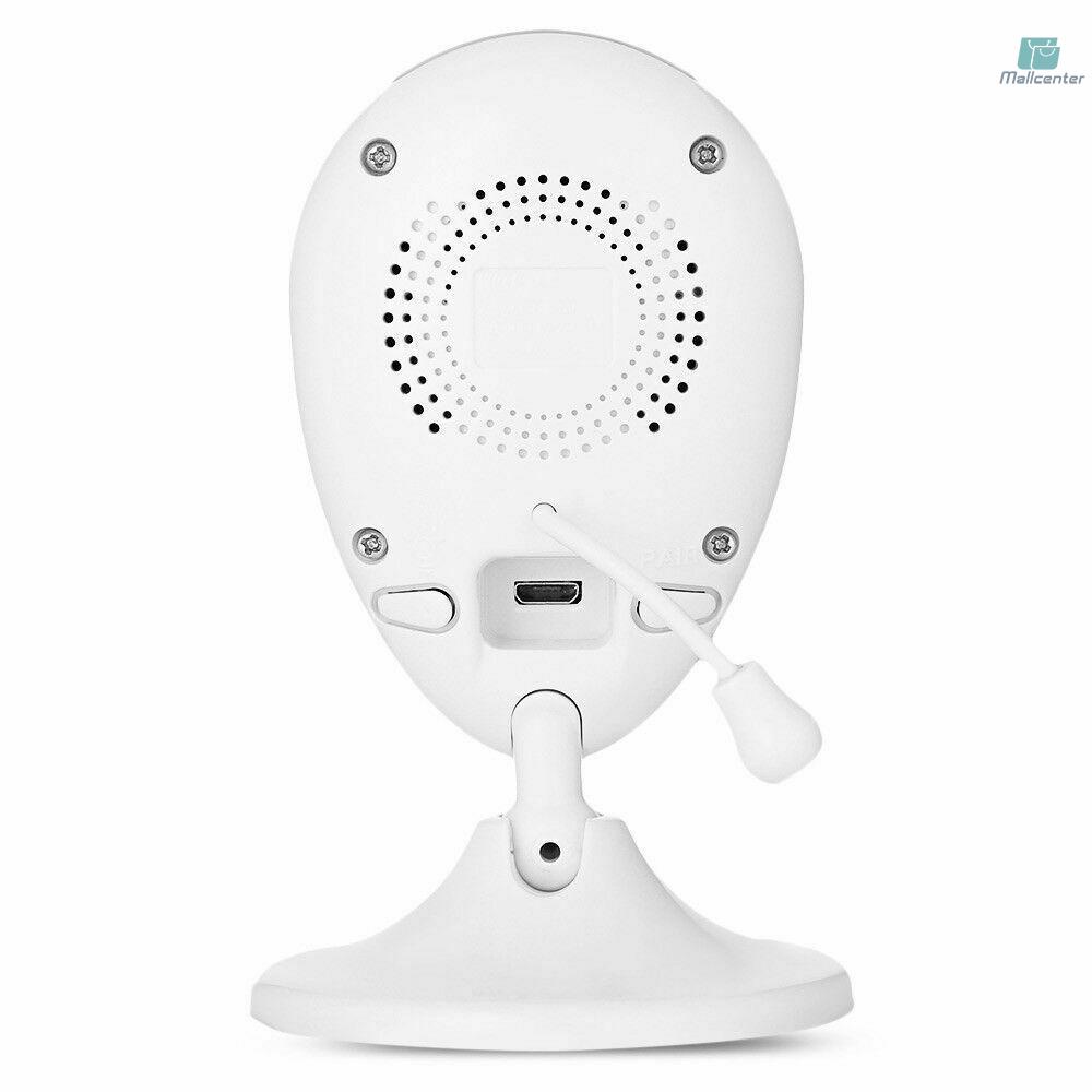 2.4 Inches LCD Baby Monitor Two-Way Audio 2.4G Wirelessly Temperature Detection Night Vision Home Security Camera Built-in Lullabies for Baby Pet Elderly