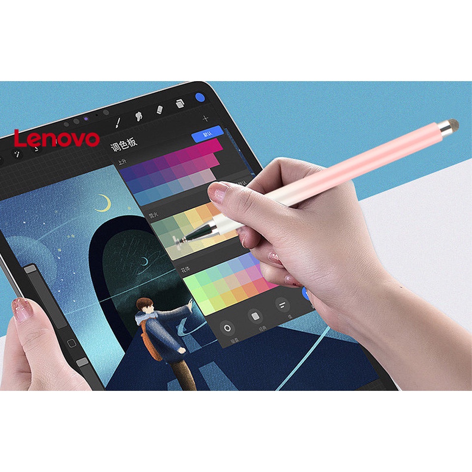 Bút Cảm Ứng Điện Dung Kim Loại PC Thông Dụng Tay Cầm Chống Trượt Độ Nhạy Cao Họa Tiết Hoa Hướng Dương