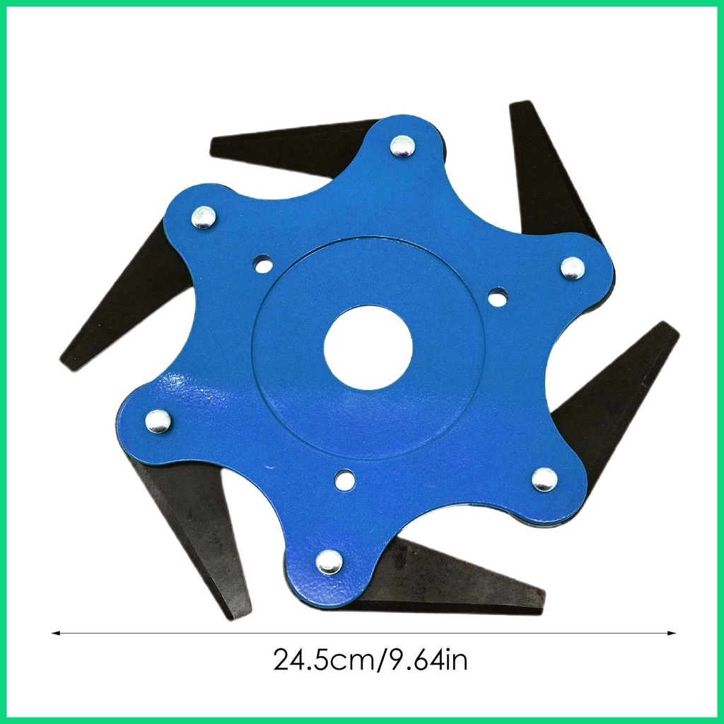 Dụng Cụ Đầu Cắt Cỏ 6 Răng 65Mn Bằng Thép Bền Thông Dụng Cho Nông Nghiệp / Sân Vườn