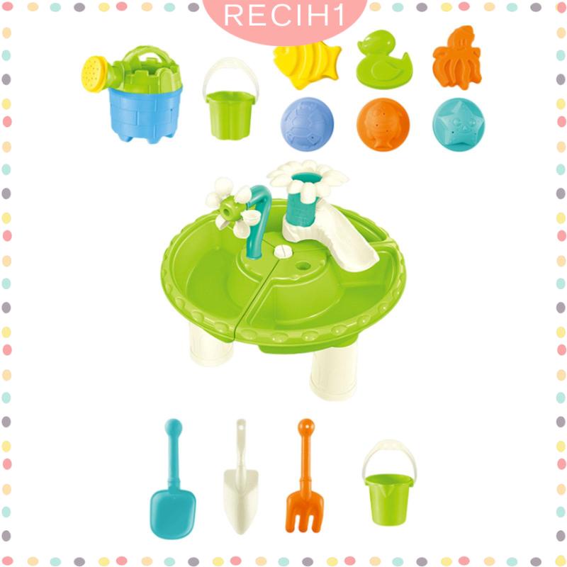 Bộ 13 Bàn Cát Nhiều Màu Sắc Dùng Chơi Trong Nhà / Ngoài Trời Cho Bé Trai