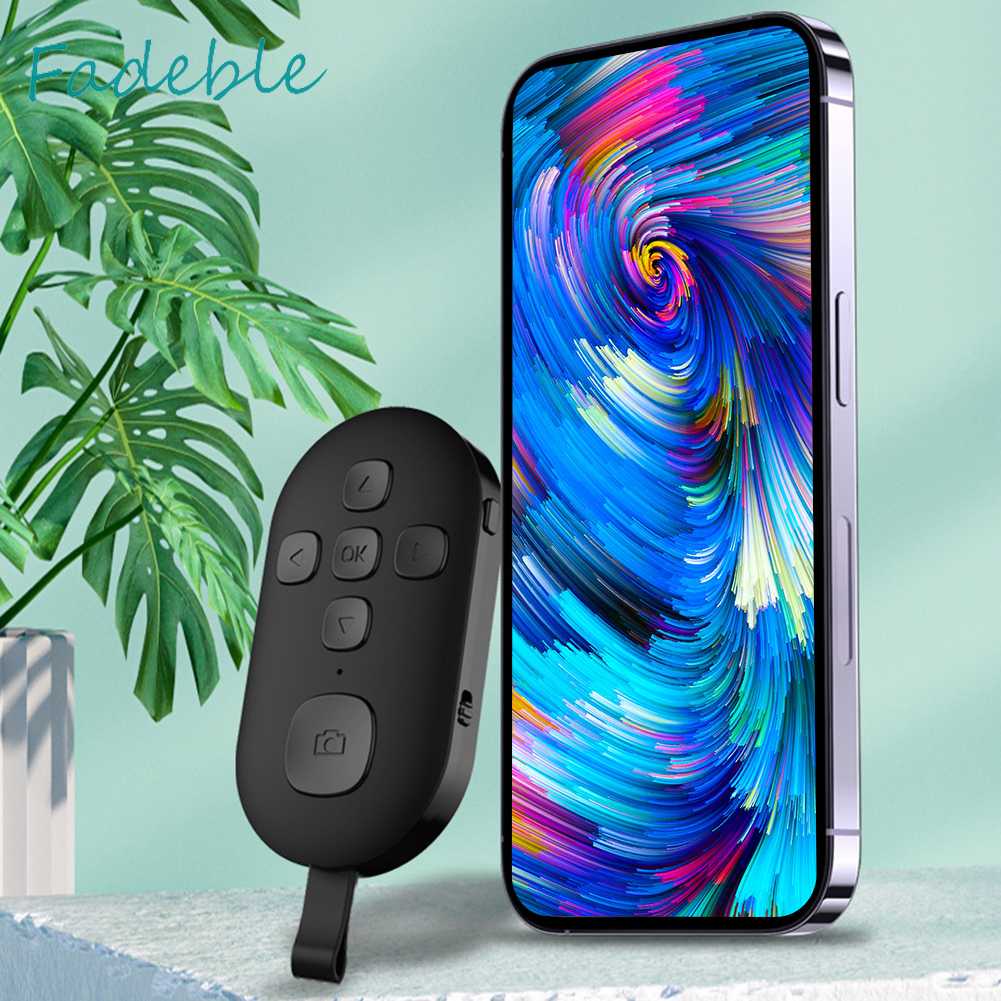 Điều Khiển Từ Xa Không Dây 7 Phím Bluetooth 5.0 Cho IOS / Android