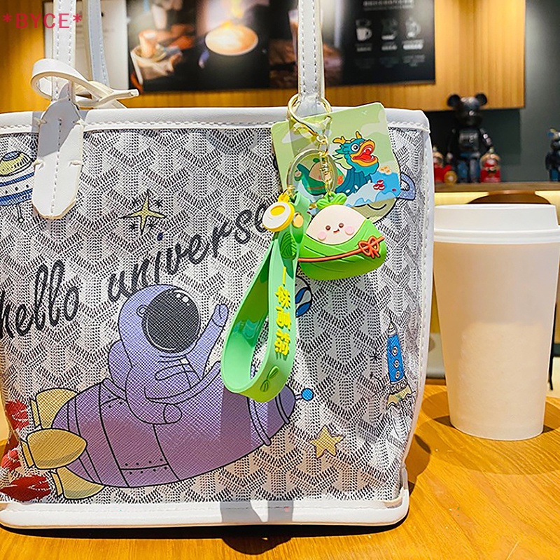 Byce > Móc Khóa Hình Rồng / Thuyền Zongzi Hoạt Hình Sáng Tạo Dễ Thương Tinh Tế Làm Quà Tặng Cho