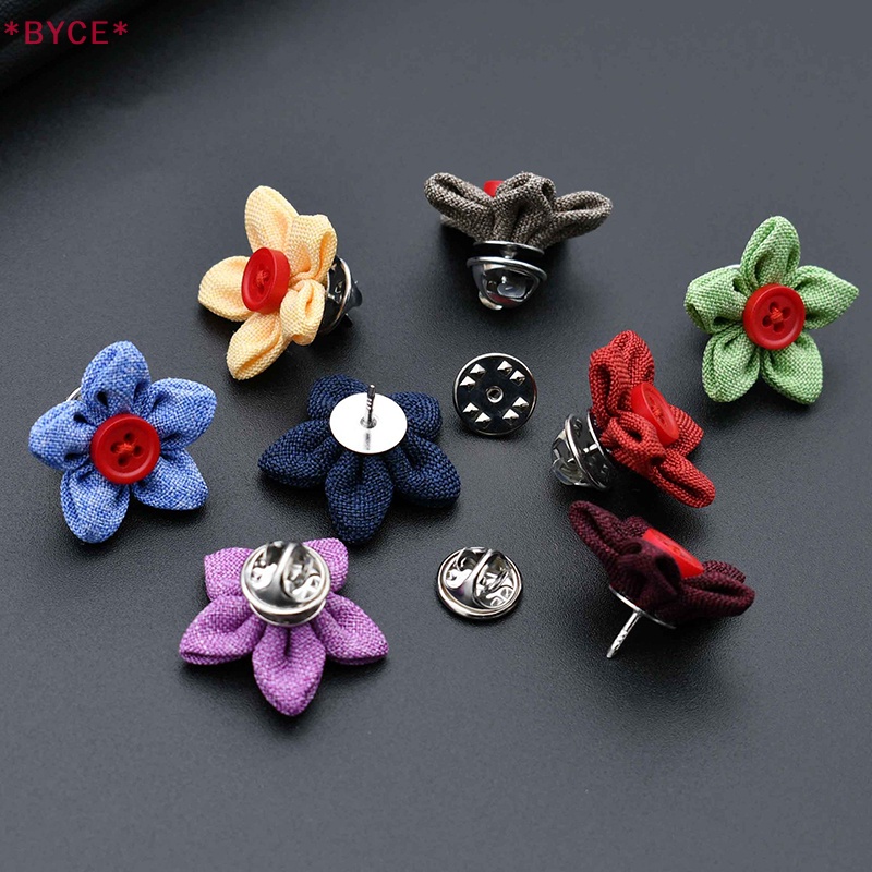 Trâm Cài Áo Sơ Mi Hình Hoa Năm Lá Thời Trang Cho Nam Mới