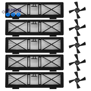 Ultra bộ lọc chổi bên và bàn chải phụ cho neato botvac connected series d10 d9 d8 d3 d4 d5 d6 d7 botvac d75