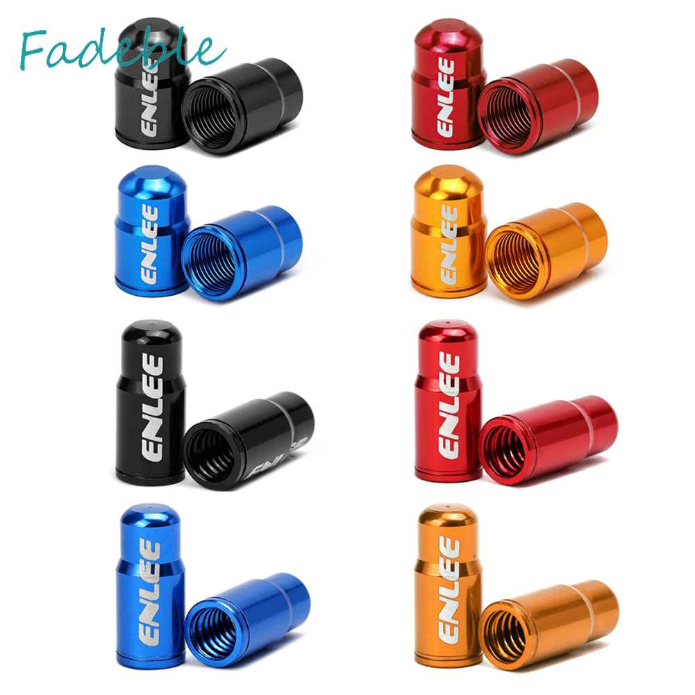 Bộ 2 Ốp Van Bánh Xe Đạp Bằng Hợp Kim Nhôm Cao Cấp