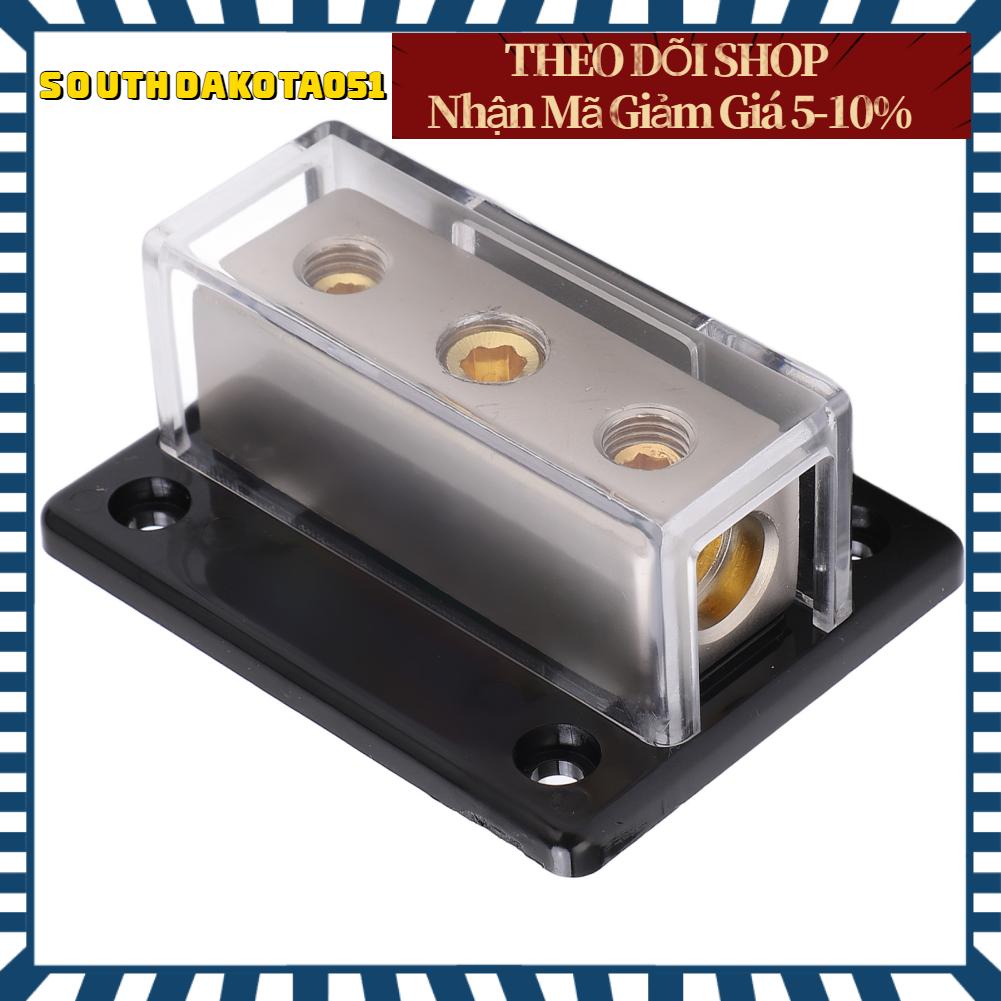 Southdakota051 Khối phân phối điện 2 chiều 0GA In 4GA Out kết nối đa năng cho âm thanh xe hơi