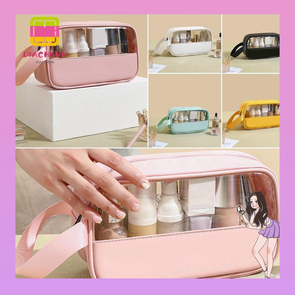Túi Đựng Mỹ Phẩm Du Lịch Bằng Chất Liệu Pvc Trong Suốt Chống Thấm Nước