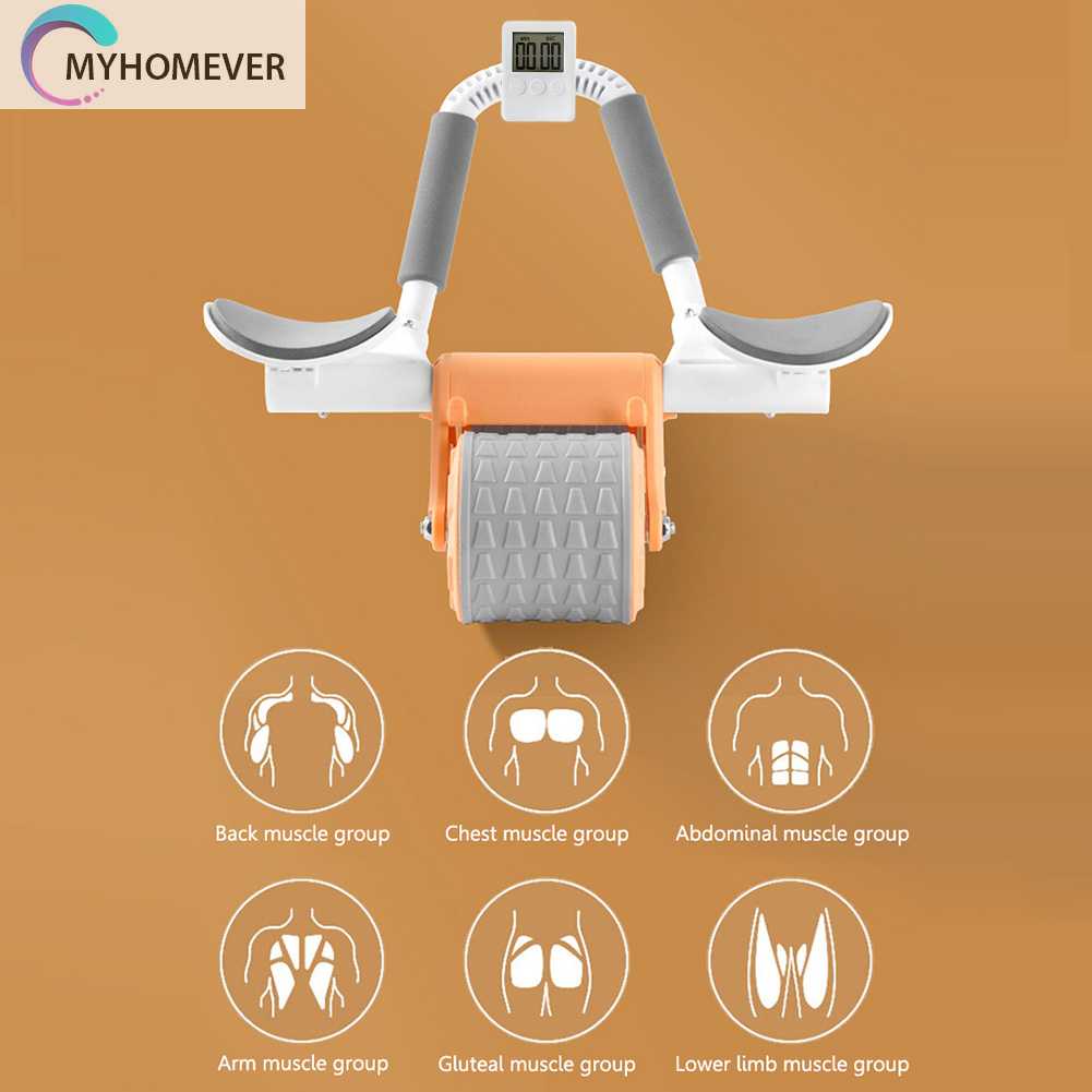 Con Lăn Tập Bụng Có Đệm Đầu Gối An Toàn Không Ồn Màu Sắc Ngẫu Nhiên