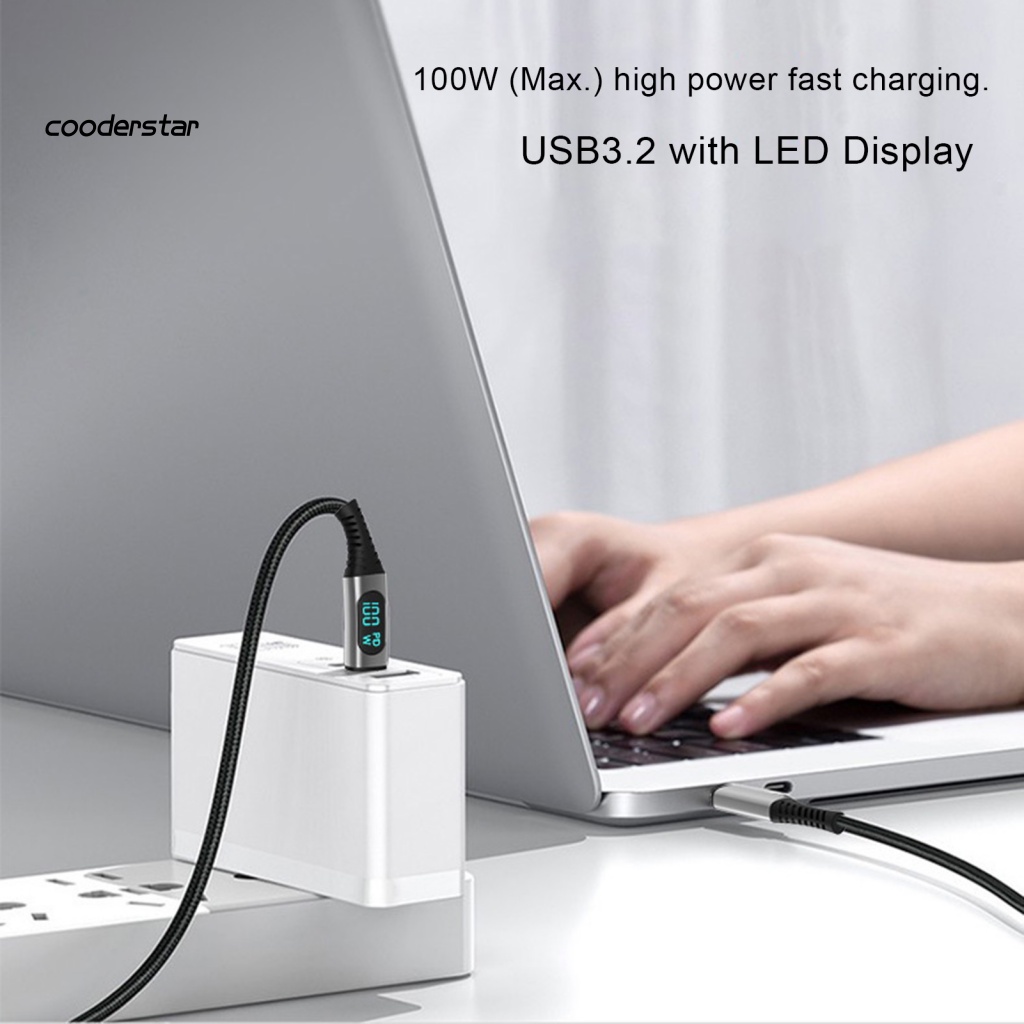 Dây Cáp Sạc Lõi Đồng Dày Dặn Với Màn Hình Kỹ Thuật Số Cho Văn Phòng