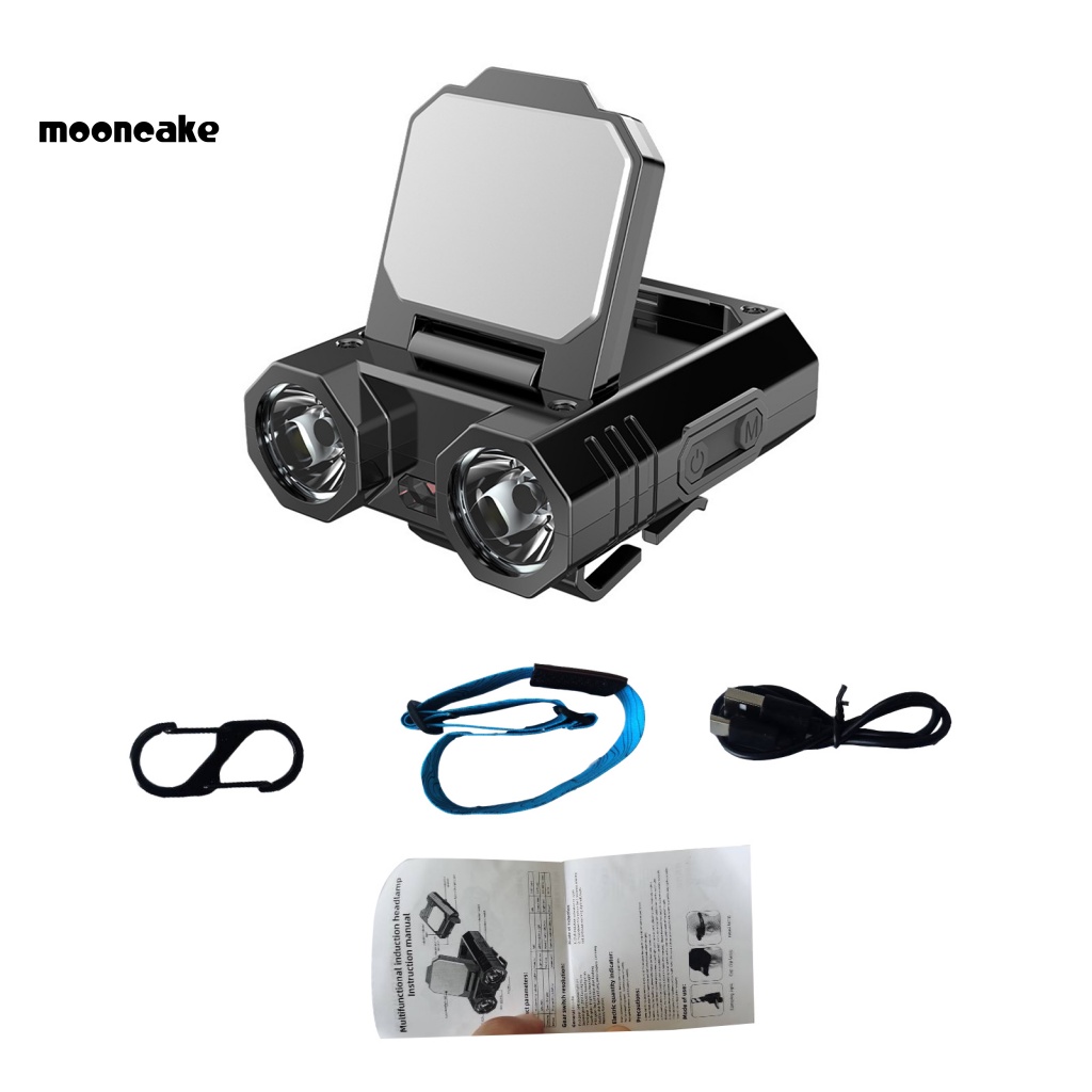 Đèn Báo Hiệu Gắn Vành Mũ Chạy Bộ Chạy Pin < mooncake > Stepless > Stepless Hat Light