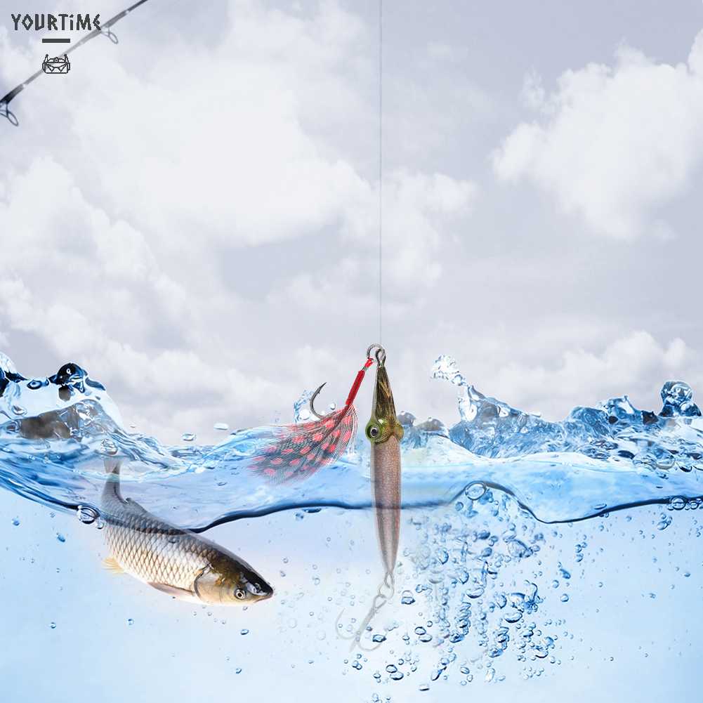 Mồi Câu Cá Nhân Tạo 3D 66mm Có Hiệu Ứng Phát Sáng