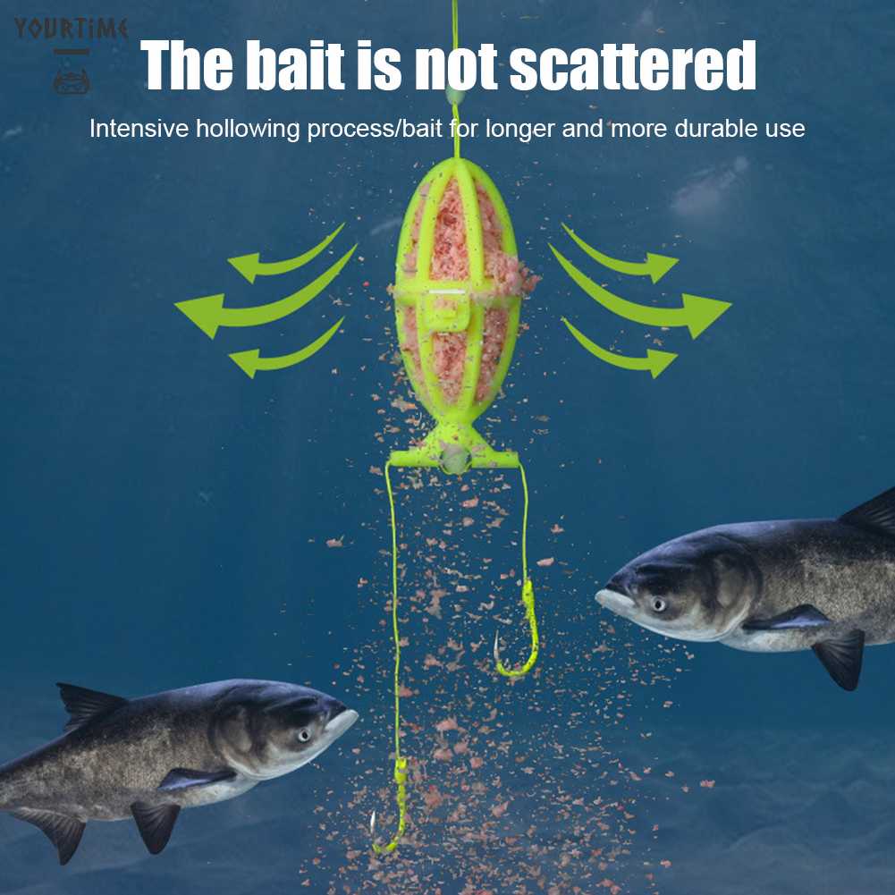 Set 4 Lồng Nhựa Đựng Mồi Câu Cá Tiện Lợi