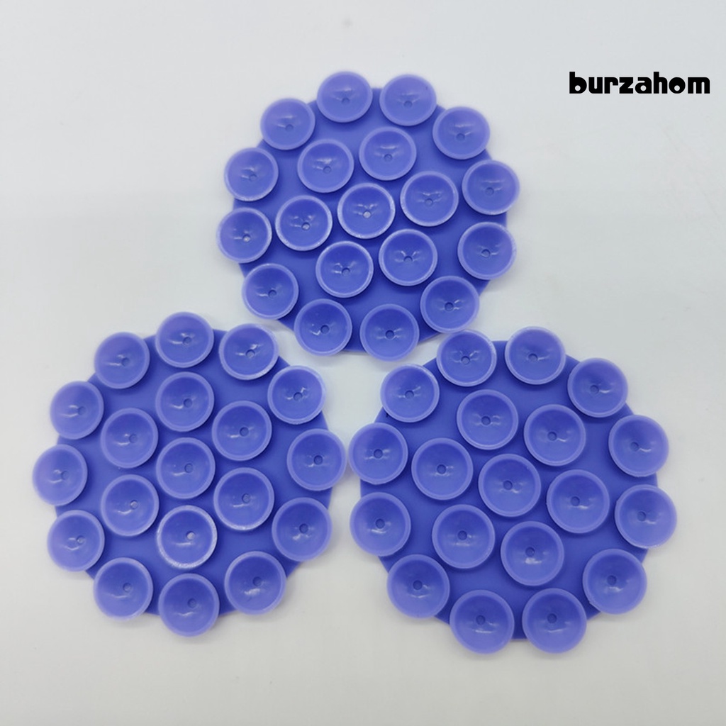 [BU] Giá Đỡ Điện Thoại Silicon Một Mặt Có Giác Hút Mạnh Chống Rơi Vỡ 19 Hạt Có Giác Hút Chắc Chắn Dành Cho Xe