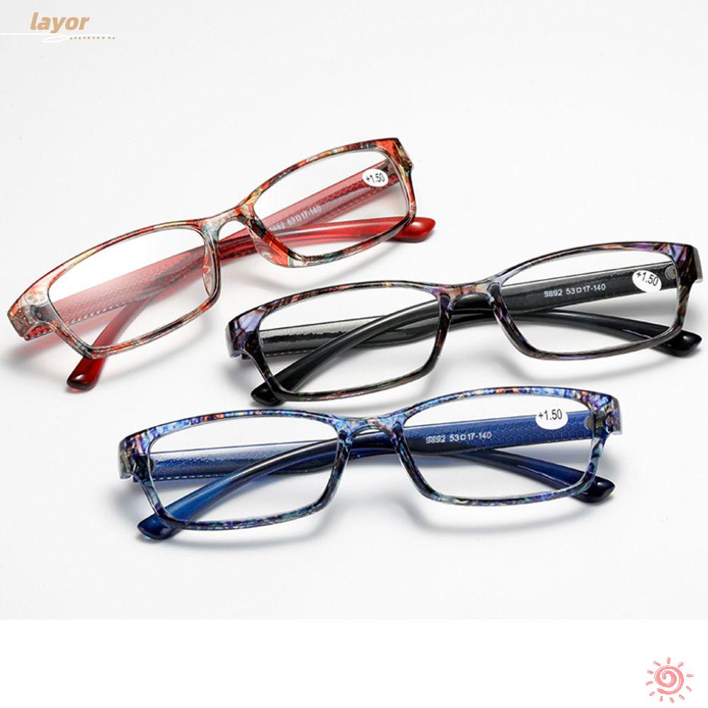 Kính Đọc Sách Gọng Hoa Siêu Nhẹ Phong Cách Vintage Cho Nữ