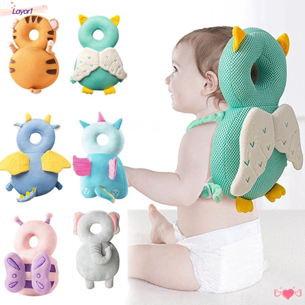 Gối Ngủ Nhồi Bông Chống Lăn Hình Động Vật Dễ Thương Cho Bé 1 Tuổi