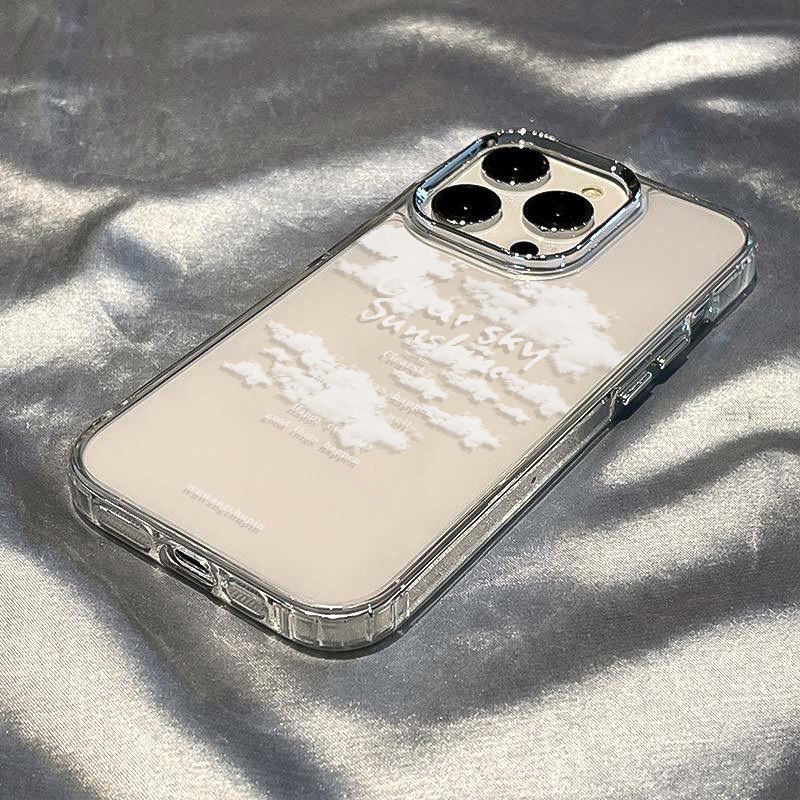 ✅Ốp Điện Thoại Mềm Trong Suốt Chống Sốc Kiểu Dáng Đơn Giản Cho Iphone max8iPhone12 Baiyun plus13 14Pro117In / D3TV