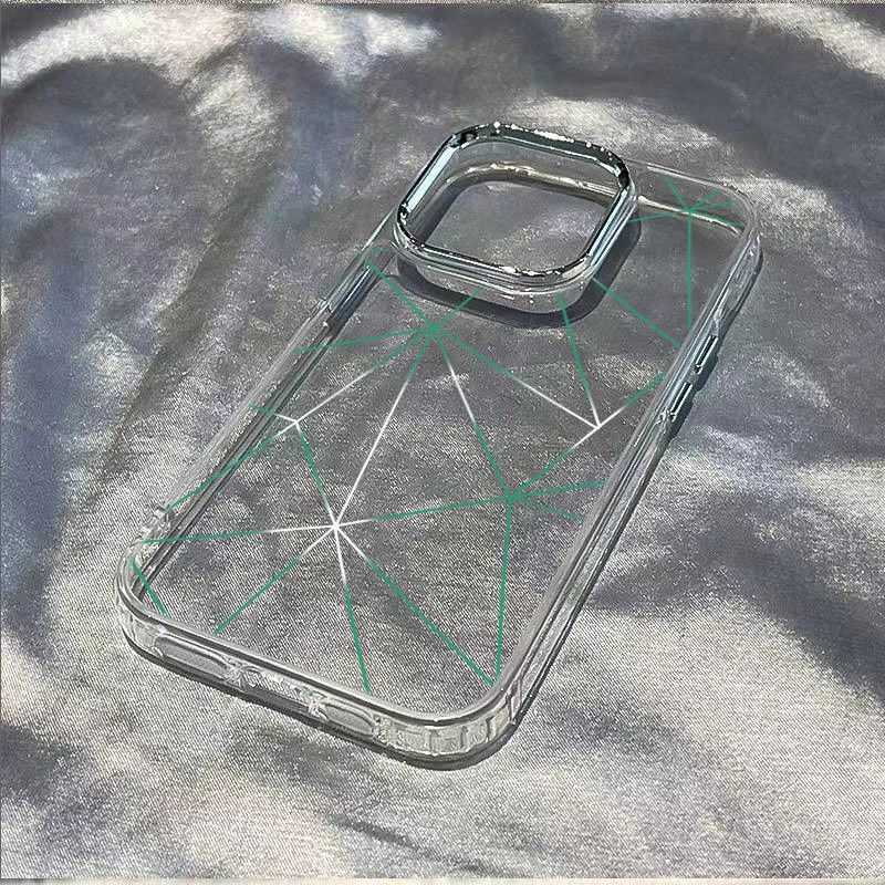 ✅Ốp Điện Thoại Mềm Chống Sốc Vân Kim Cương Đơn Giản Cho Iphone 14Promax 713 xs Cable / 8iPhone1211