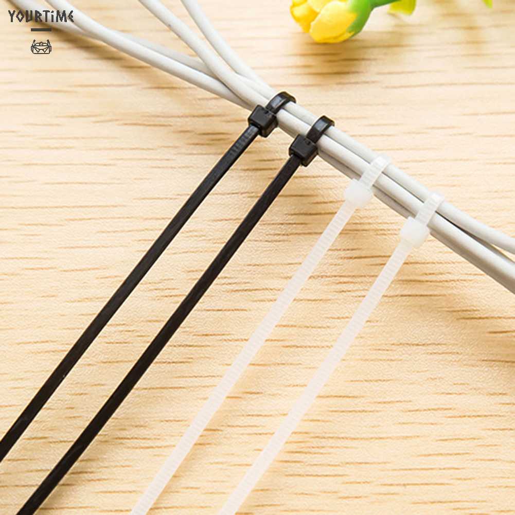 Set 100 Dây Rút Nhựa Nylon Tự Khóa