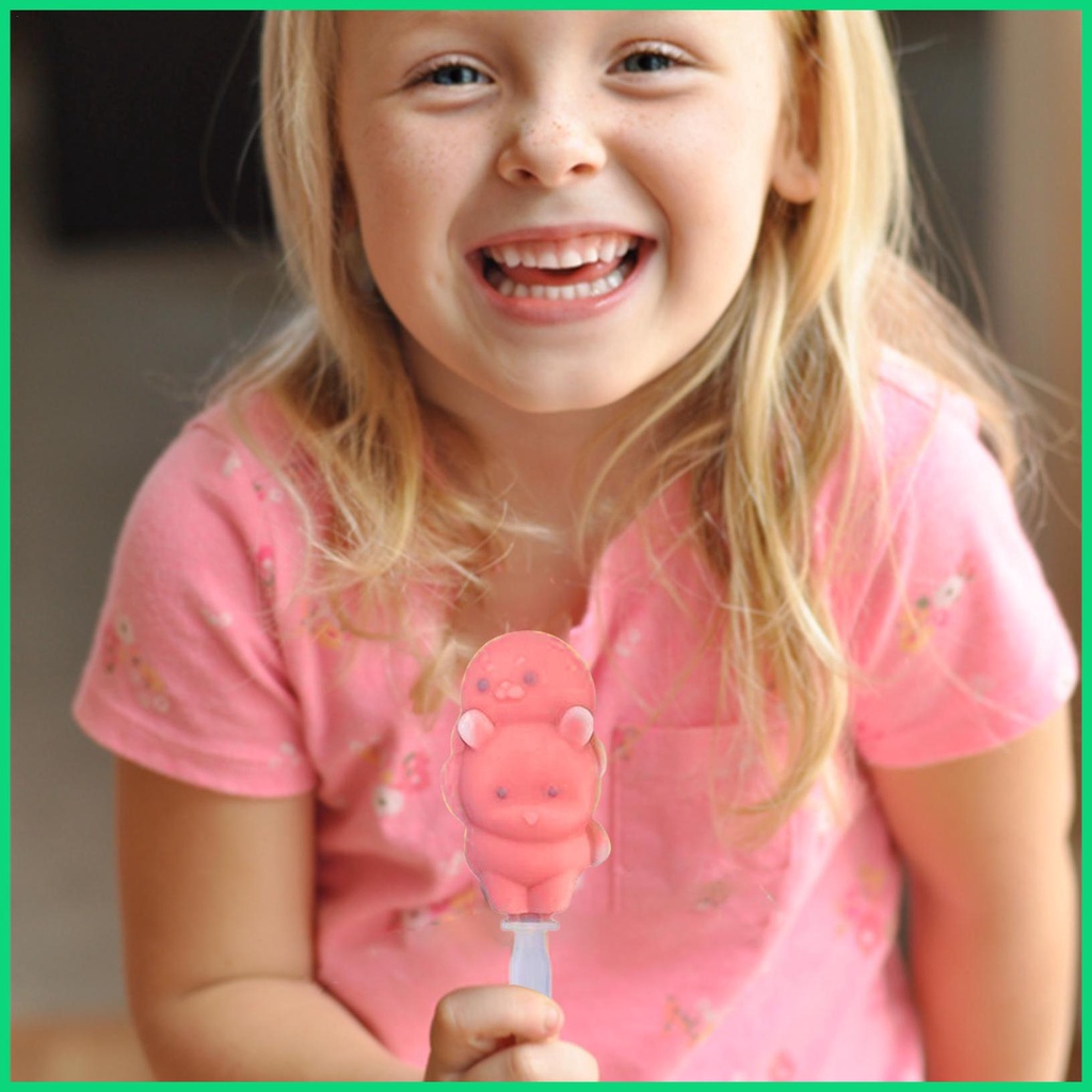 Khuôn Silicone Làm Kem Que Thủ Công Tái Sử Dụng Tiện Lợi