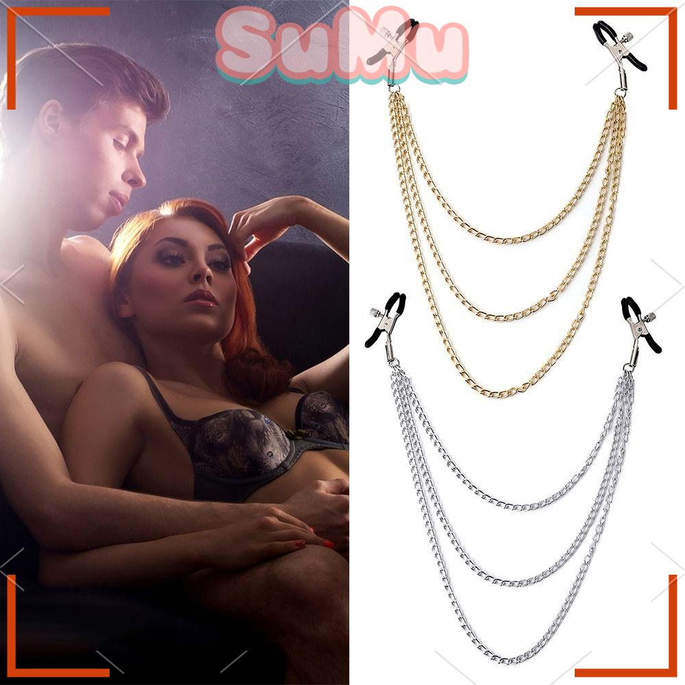 Sumu Kẹp Núm Vú Giả Xỏ Núm Vú Giả Bằng Niken Không Cần Xỏ Giả Trang Sức Kẹp