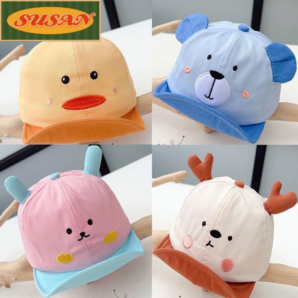 Mũ Lưỡi Trai Họa Tiết Hoạt Hình Phong Cách Bóng Chày Cho Bé