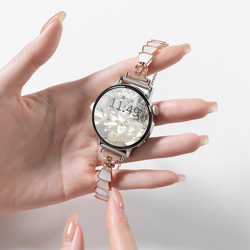 Dây Đeo Kim Loại Thời Trang Cho Đồng Hồ Thông Minh Samsung Galaxy Watch 5 / 4 40mm 44mm 5 Pro 45mm 4