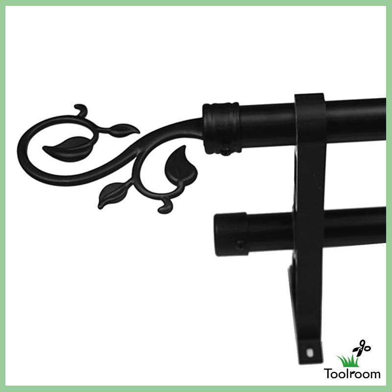 1 Cặp Nắp Đậy Thanh Treo Rèm Trang Trí Hình Vây Cá