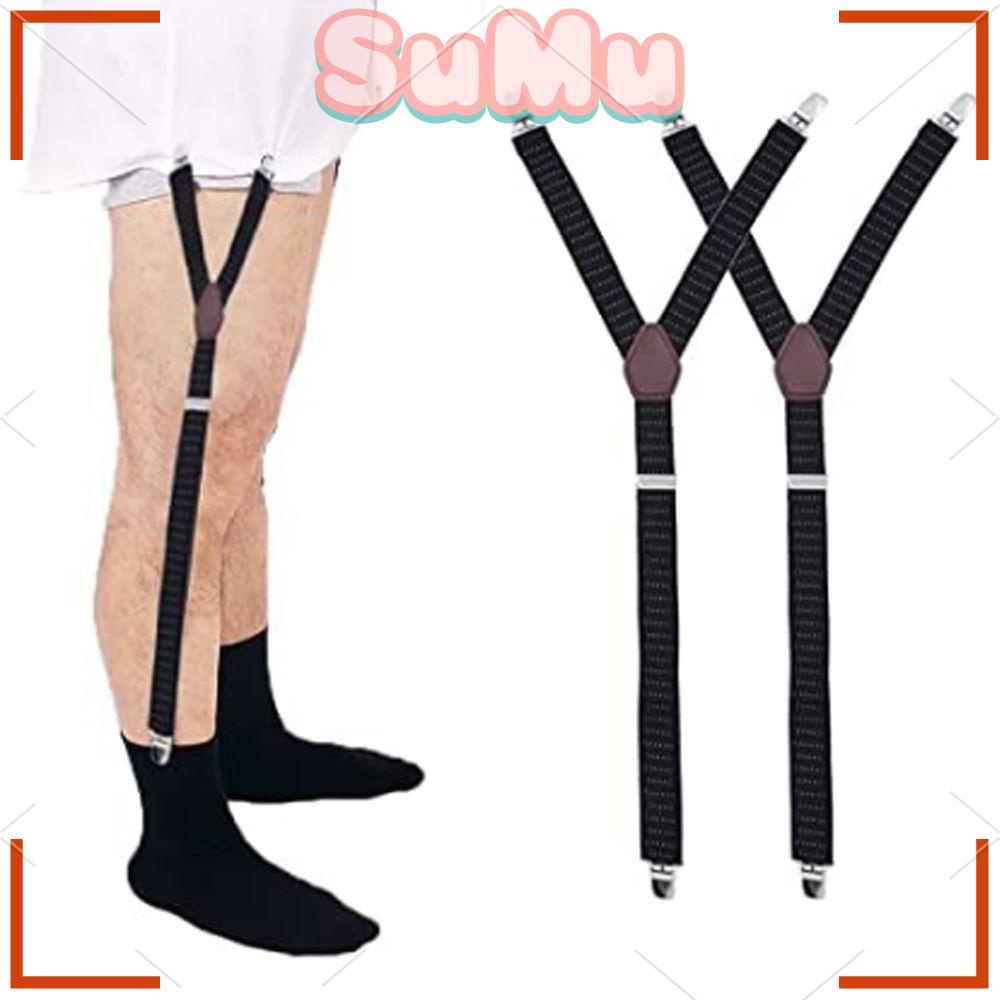 Kẹp Khóa Áo Sơ Mi Co Giãn Chống Trượt Có Thể Điều Chỉnh Dành Cho Nam