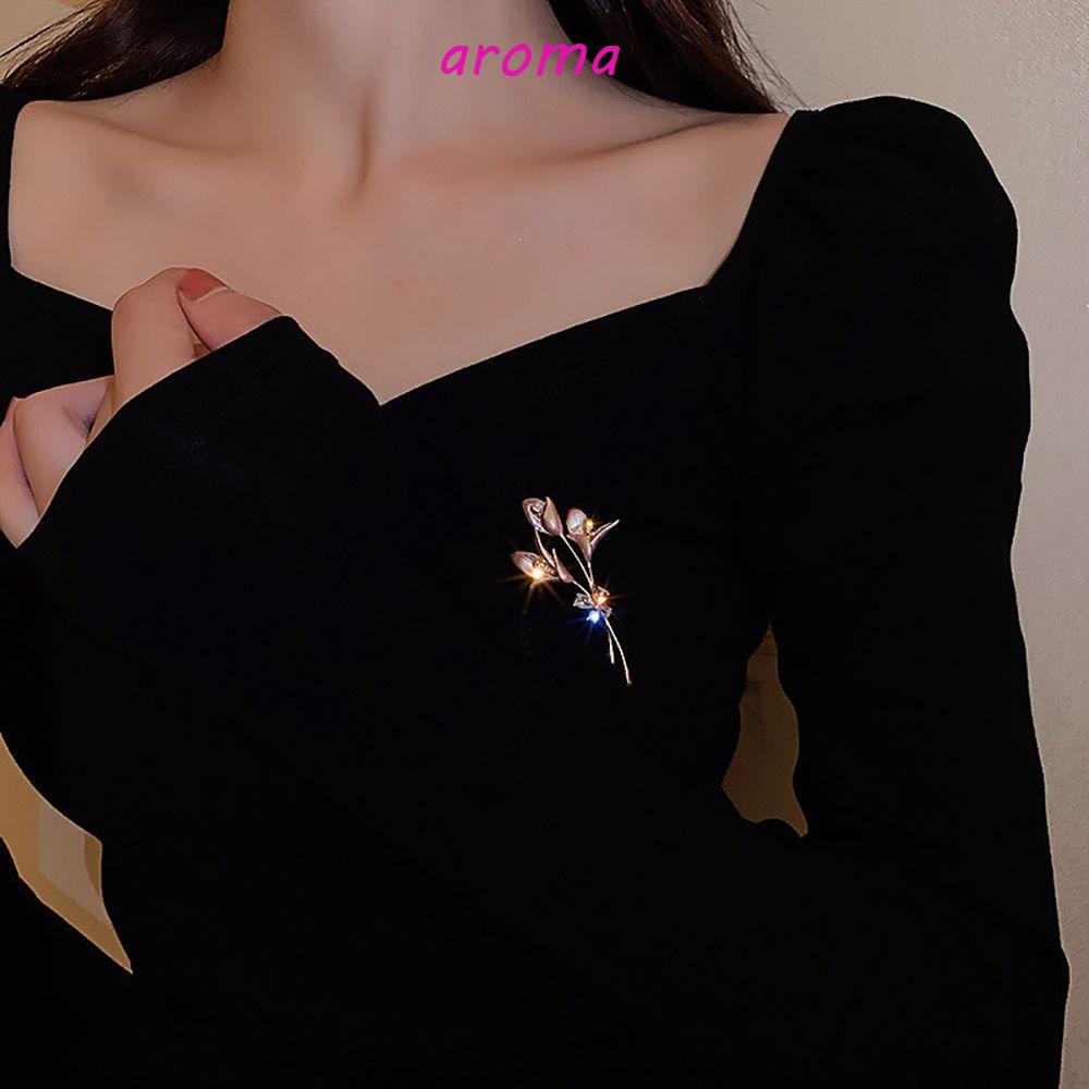 Ghim Cài Áo Hình Hoa Phong Cách Cổ Điển Độc Đáo Thời Trang Cho Nam Và Nữ