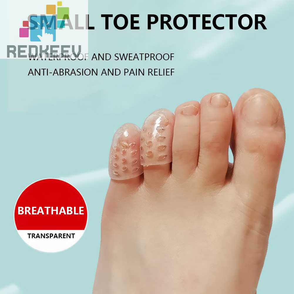 Bộ 6 / 10 Nắp Silicone Bảo Vệ Ngón Chân 360 Độ