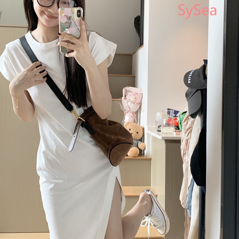 Đầm Xẻ Tà Dáng Ôm Thời Trang Mùa Hè Cho Nữ