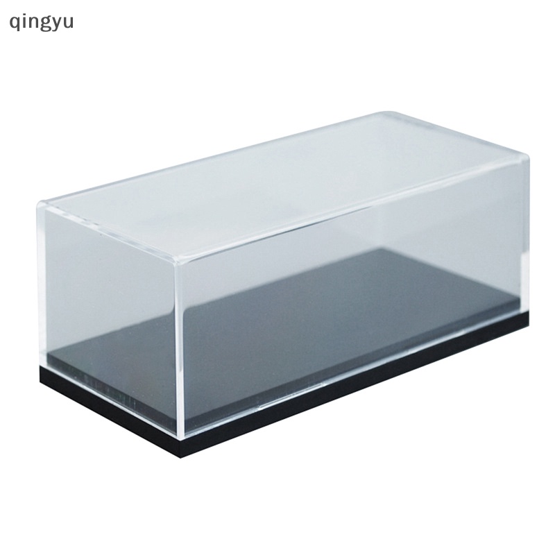 1 Hộp Trưng Bày Chống Bụi Bằng Acrylic Trong Suốt Kích Thước Mini 1: 64